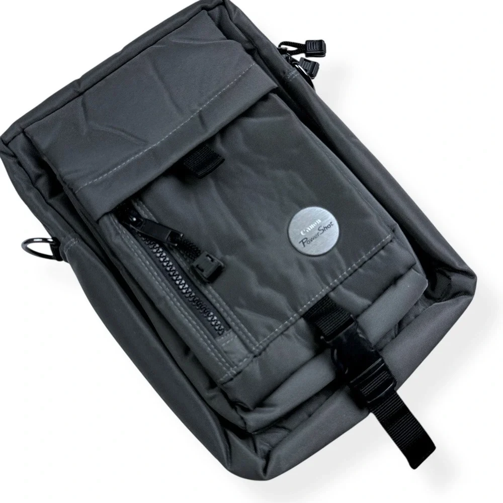 Canon PowerShot Camera Bag Carrying Case‎ PSC-1 Pack Pockets Gray Zip *